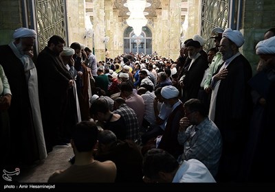 مراسم بزرگداشت شانزدهمین سالگرد رحلت آیت‌الله العظمی محمدتقی بهجت (ره) - قم