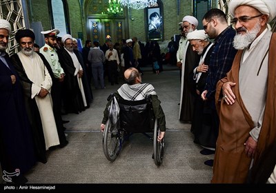 مراسم بزرگداشت شانزدهمین سالگرد رحلت آیت‌الله العظمی محمدتقی بهجت (ره) - قم