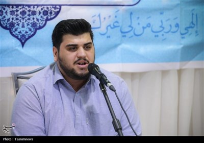 مراسم دعای کمیل زائران ایرانی در مدینه منوره