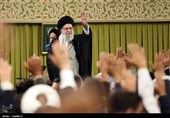 دیدار جمعی از معلمان با رهبر معظم انقلاب