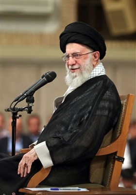 دیدار جمعی از معلمان با رهبر معظم انقلاب