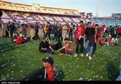 Празднование чемпионата футбольной команды &#171;Трактор&#187; в иранской Про-Лиге 2024-2025