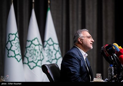 نشست خبری شهردار تهران