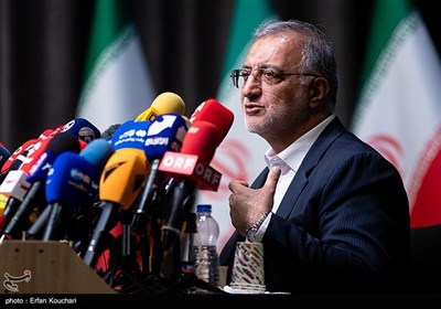 نشست خبری شهردار تهران