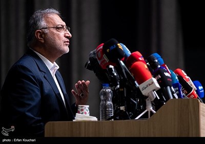 نشست خبری شهردار تهران