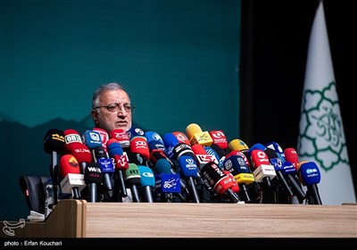 نشست خبری شهردار تهران