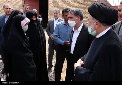 سفر شهید رئیسی به خراسان شمالی