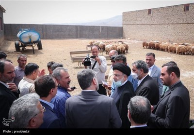 سفر شهید رئیسی به خراسان شمالی