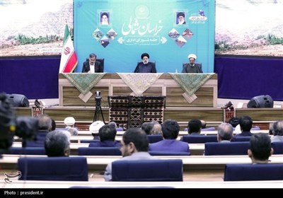 سفر شهید رئیسی به خراسان شمالی