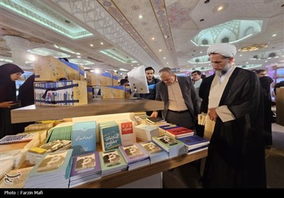 غرفه‌های قزوین در نمایشگاه بین‌المللی کتاب تهران