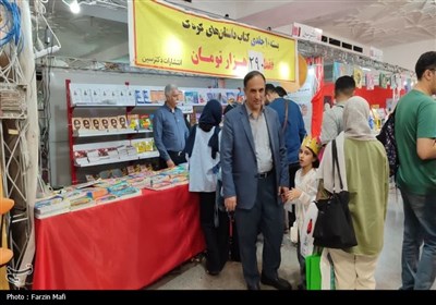 غرفه‌های قزوین در نمایشگاه بین‌المللی کتاب تهران