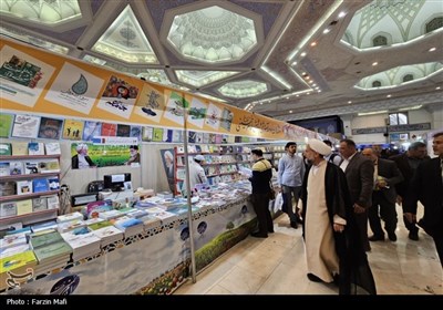 غرفه‌های قزوین در نمایشگاه بین‌المللی کتاب تهران