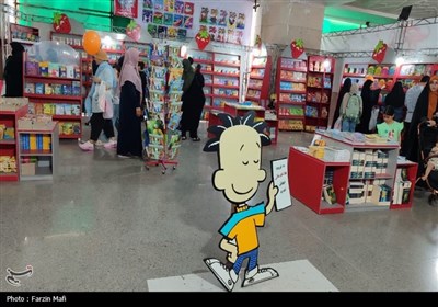 غرفه‌های قزوین در نمایشگاه بین‌المللی کتاب تهران