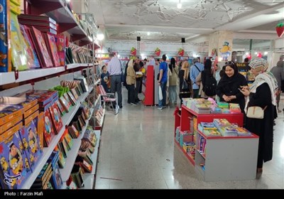 غرفه‌های قزوین در نمایشگاه بین‌المللی کتاب تهران
