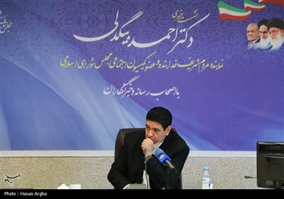 نشست خبری نماینده مردم خدابنده در مجلس