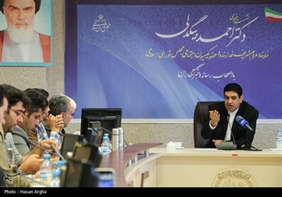 نشست خبری نماینده مردم خدابنده در مجلس