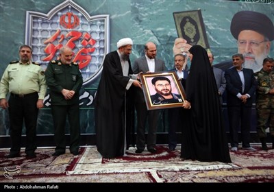 اولین سالگرد شهادت شهدای خدمت در همدان