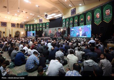 اولین سالگرد شهادت شهدای خدمت در همدان