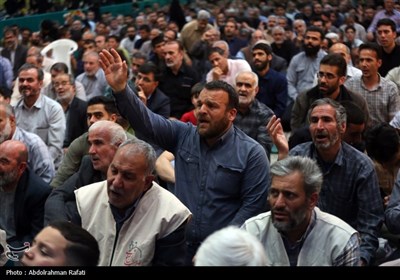 اولین سالگرد شهادت شهدای خدمت در همدان