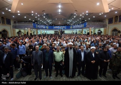 اولین سالگرد شهادت شهدای خدمت در همدان