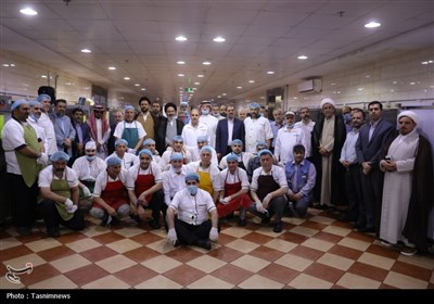 بازدید از آشپزخانه های حجاج ایران در مدینه منوره
