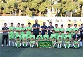 تیم فوتبال بهمن قهرمان مسابقات زیر 13 سال لیگ شیراز شد