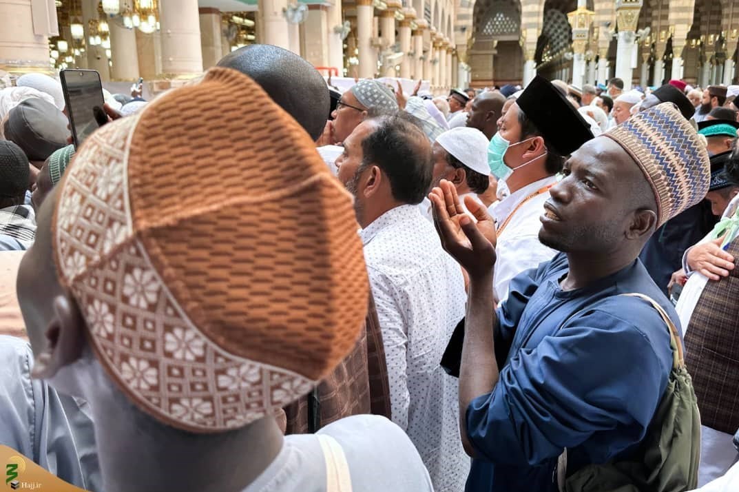 حج 1404 , حج تمتع , مدینه , 