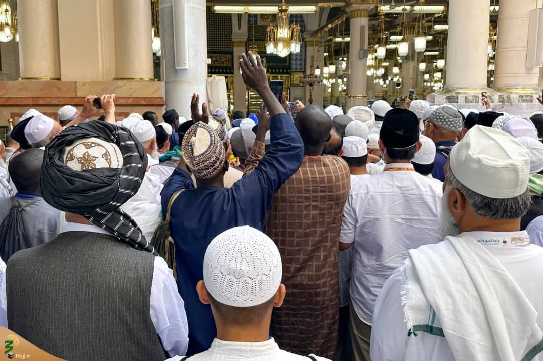 حج 1404 , حج تمتع , مدینه , 