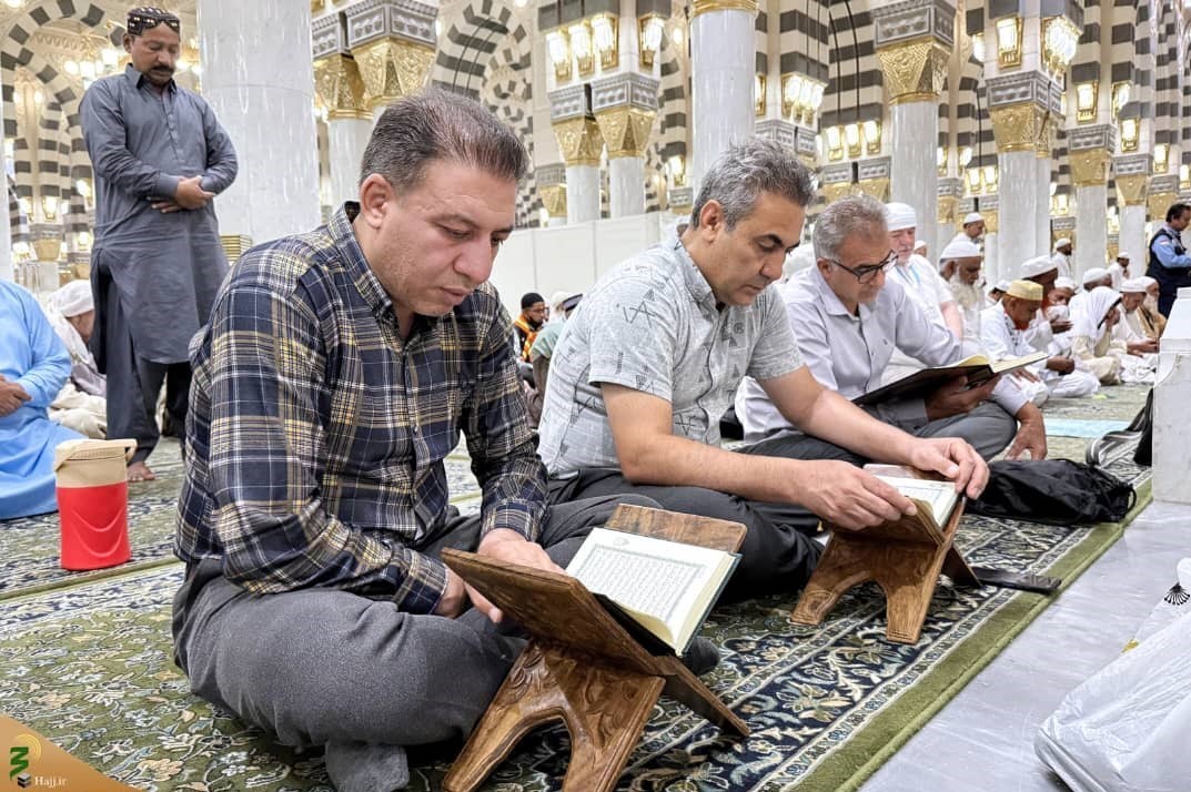 حج 1404 , حج تمتع , مدینه , 