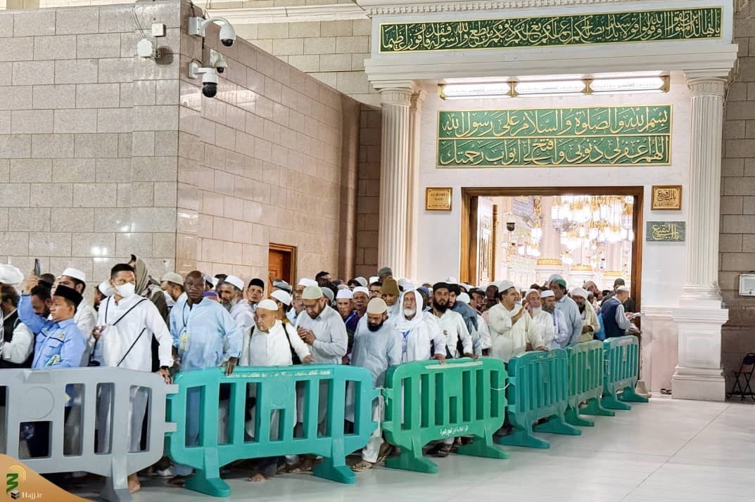 حج 1404 , حج تمتع , مدینه , 
