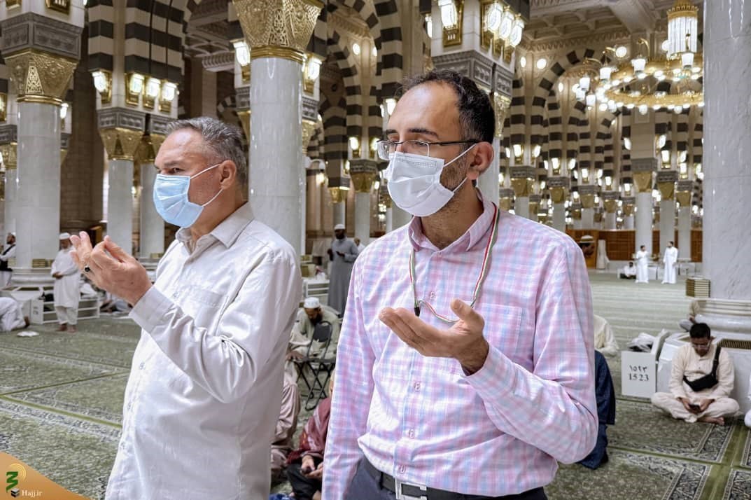 حج 1404 , حج تمتع , مدینه , 