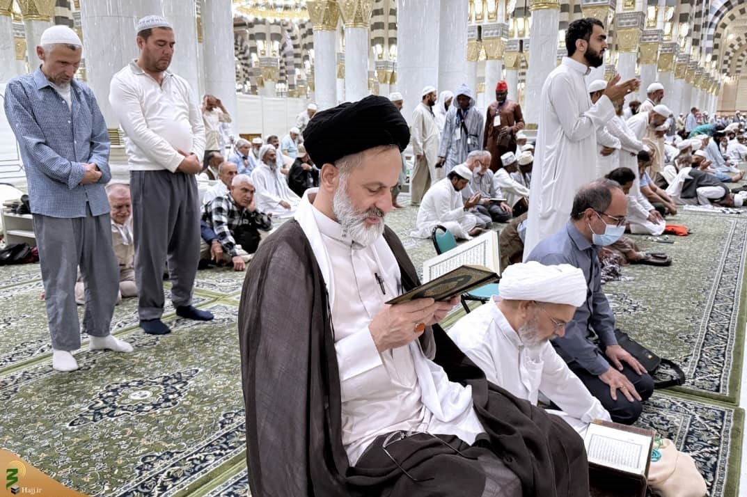 حج 1404 , حج تمتع , مدینه , 