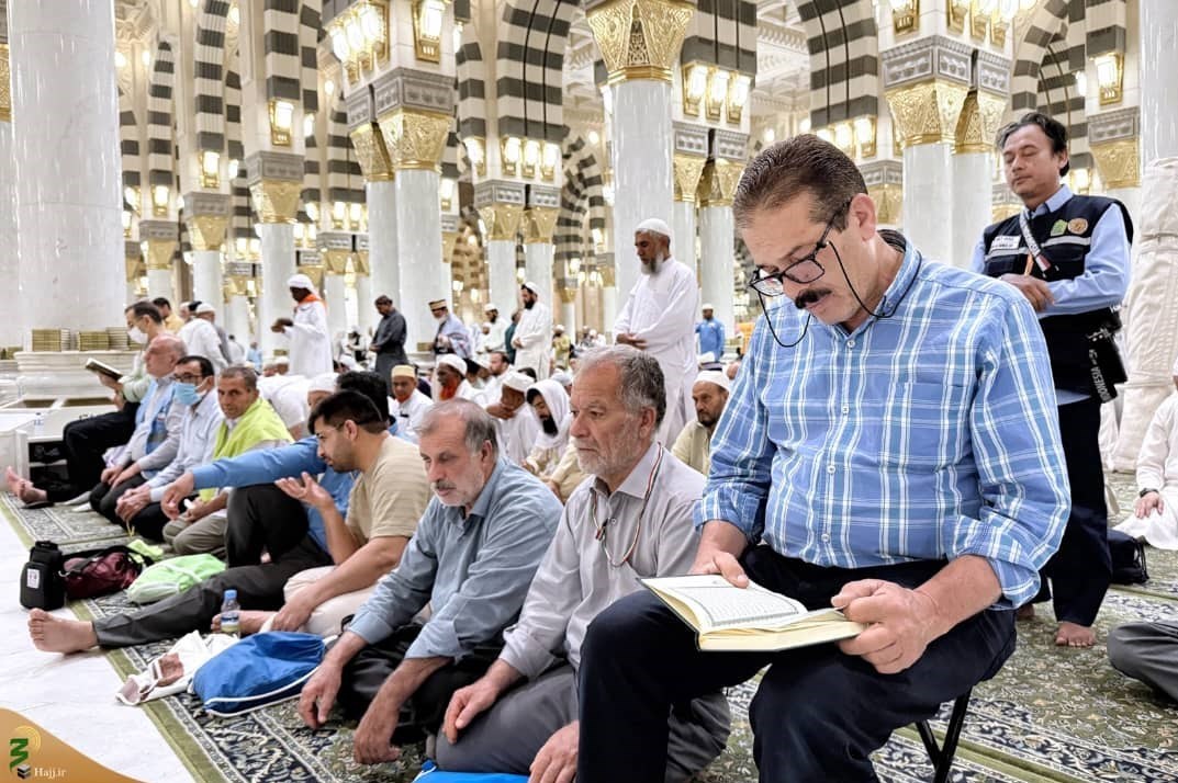 حج 1404 , حج تمتع , مدینه , 