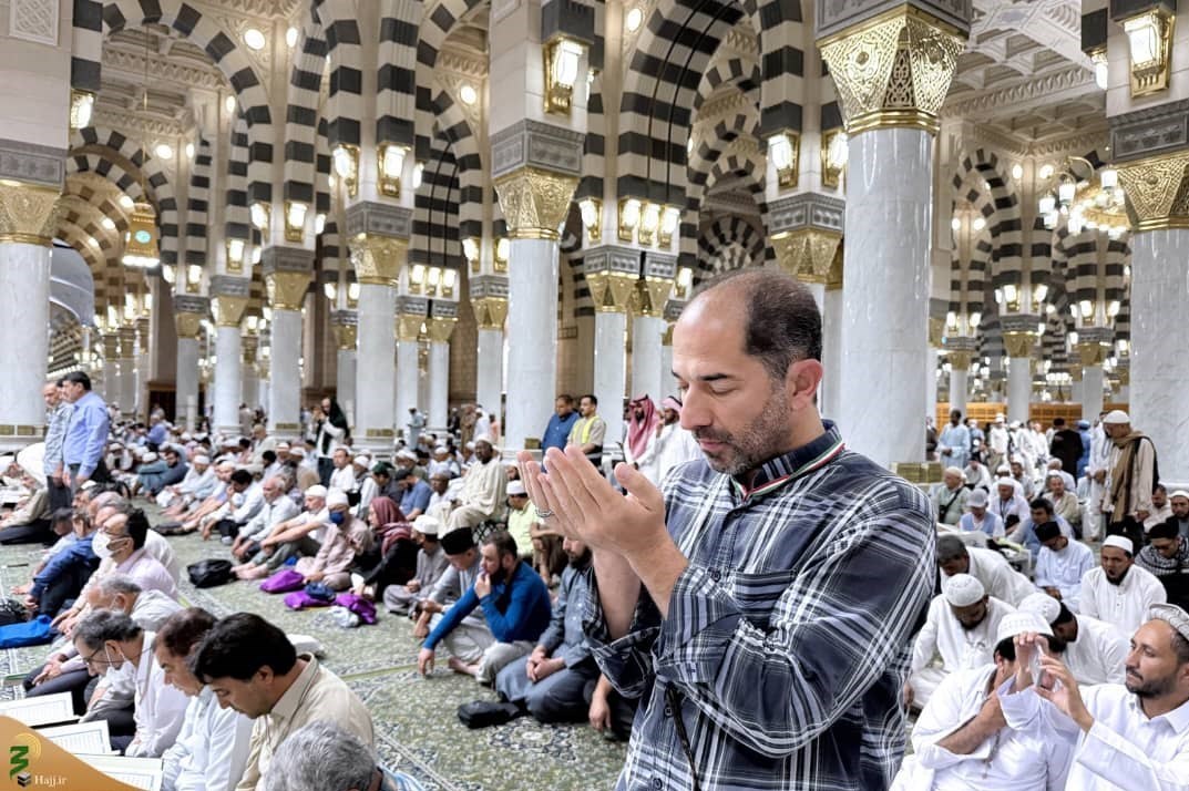 حج 1404 , حج تمتع , مدینه , 
