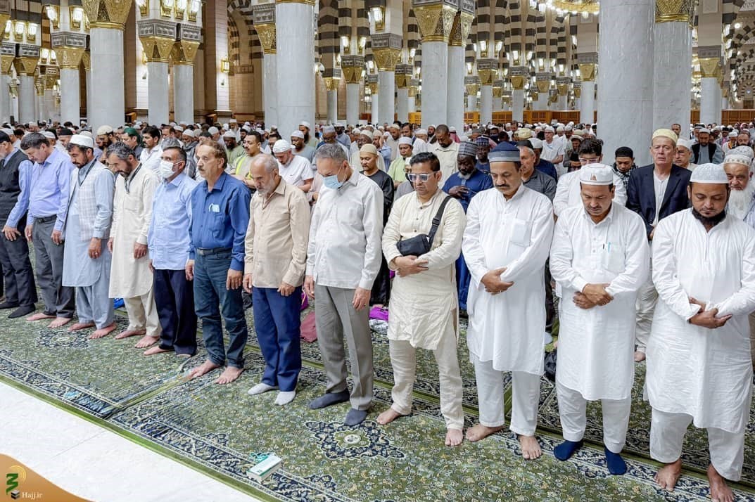 حج 1404 , حج تمتع , مدینه , 