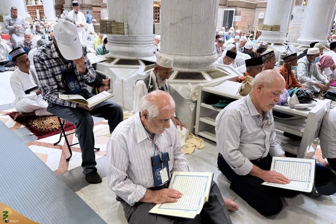 حج 1404 , حج تمتع , مدینه , 