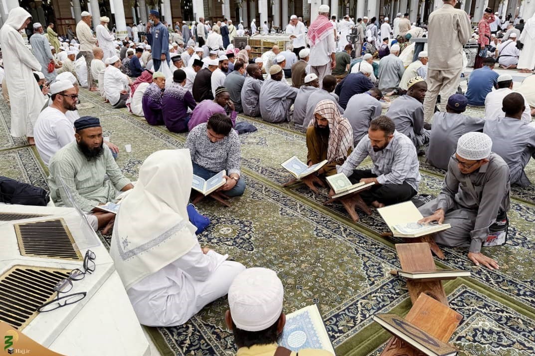 حج 1404 , حج تمتع , مدینه , 