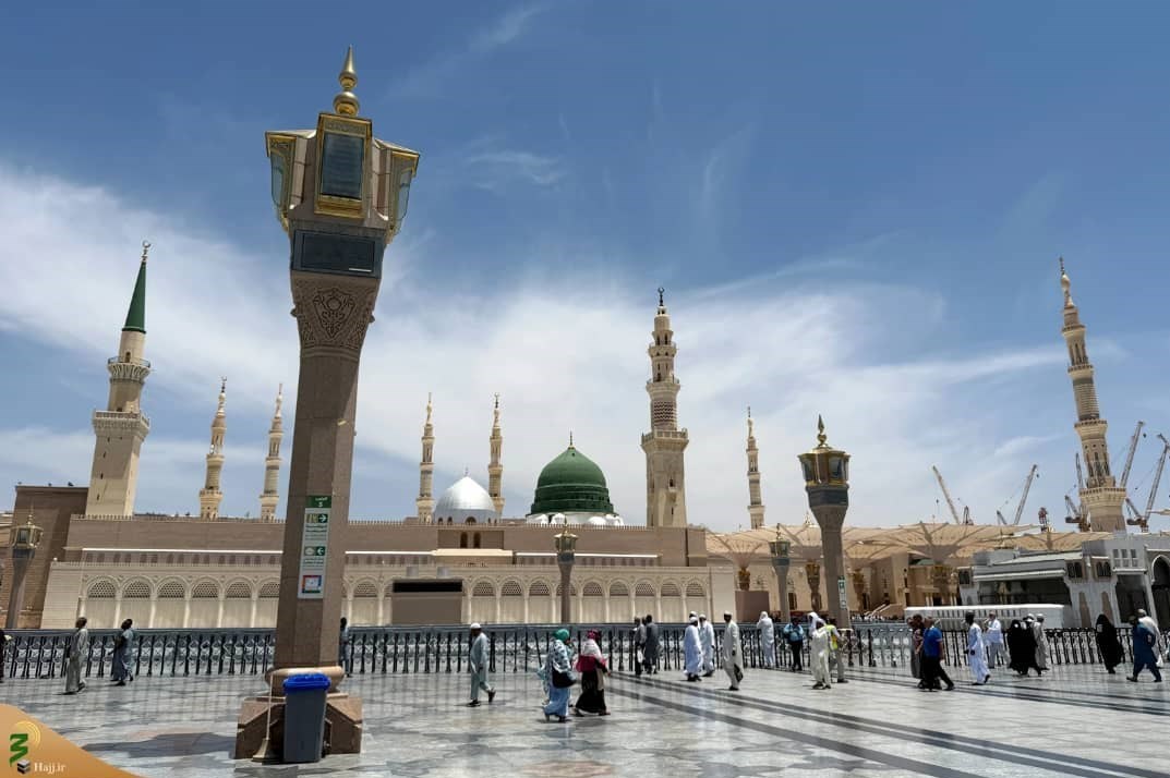 حج 1404 , حج تمتع , مدینه , 