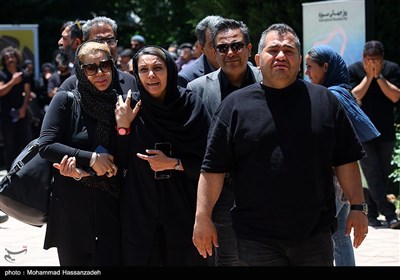تشییع پیکر حمیدرضا درجاتی