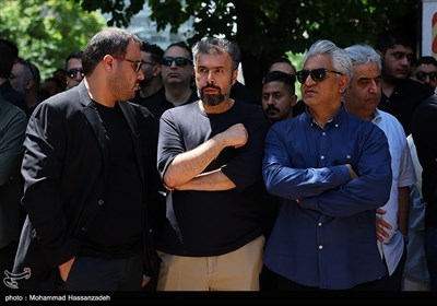 تشییع پیکر حمیدرضا درجاتی