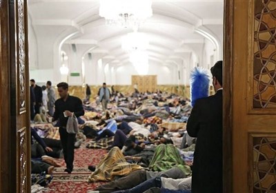 زائران،استراحت،رواق،متبركه،صحن،برادر،محل،شبانه