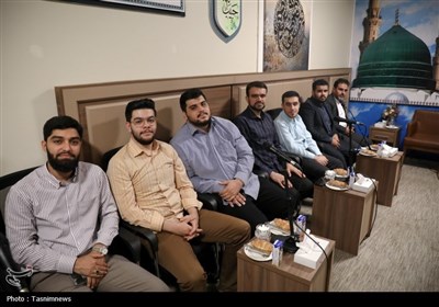 دیدار کاروان قرآنی نور با سرپرست حجاج ایرانی در مدینه منوره