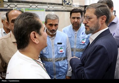 بازدید سرزده سرپرست حجاج ایرانی از هتل جراند حیات