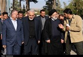 تصویری از بازدید تاریخی شهید رئیسی از کارخانه قند یاسوج