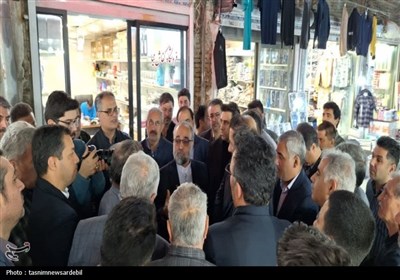 بازدید میدانی دادستان و شهردار اردبیل از بازار قدیمی حاج یوسف