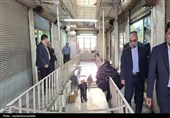 بازدید میدانی  دادستان و شهردار اردبیل از بازار قدیمی حاج یوسف