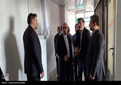 بازدید میدانی دادستان و شهردار اردبیل از بازار قدیمی حاج یوسف