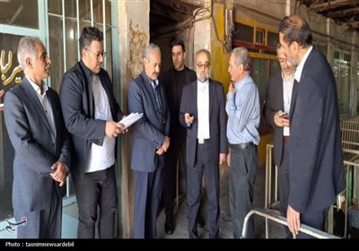 بازدید میدانی دادستان و شهردار اردبیل از بازار قدیمی حاج یوسف