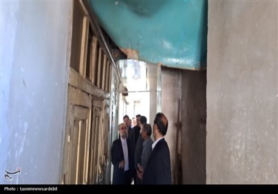 بازدید میدانی دادستان و شهردار اردبیل از بازار قدیمی حاج یوسف