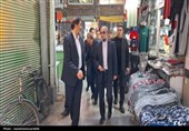 بازدید میدانی  دادستان و شهردار اردبیل از بازار قدیمی حاج یوسف